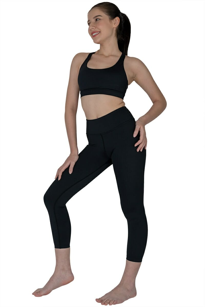 Pralamba 7/8 Leggings by Chandra Yoga & Active Wear