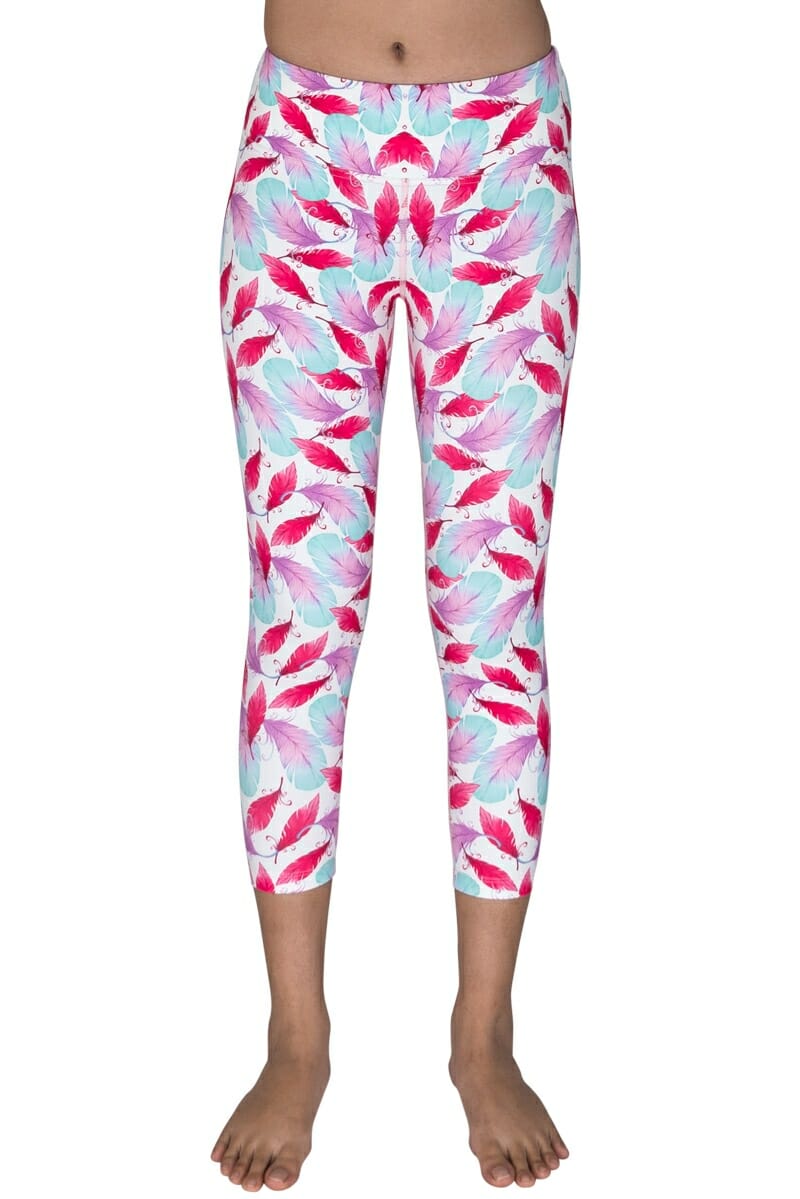 Bird of a Feather 7/8Length Printed Super Soft Leggings
