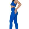 Chandra Yoga & Active Wear leggings in color Cobalt - left