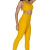Chandra Yoga & Active Wear leggings in color mustard