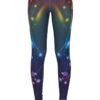 Rainbow Stars Full-Length Leggings front