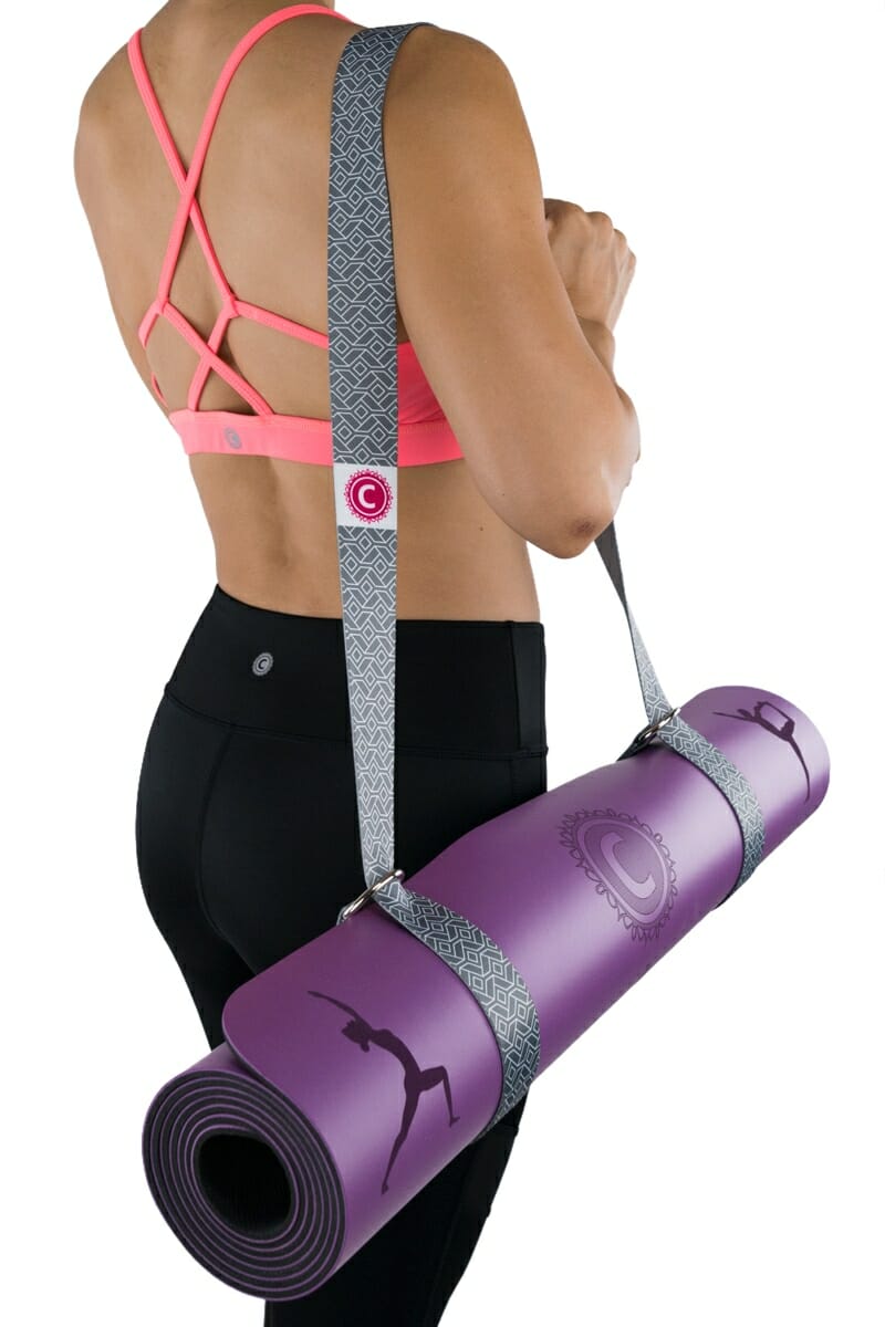 Primasole Folding Yoga Travel Pilates Mat Foldable Easy to Carry