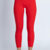 7/8 leggings in color Apple - front view