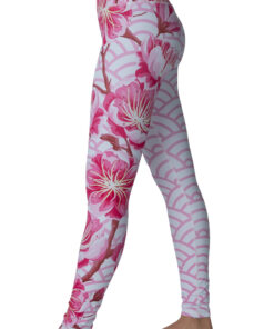 Pink Abhra Full-Length Leggings