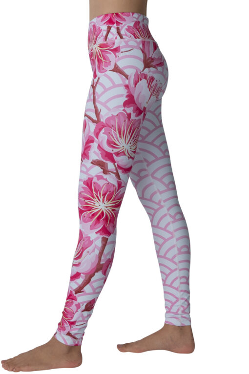 Pink Abhra Full-Length Leggings