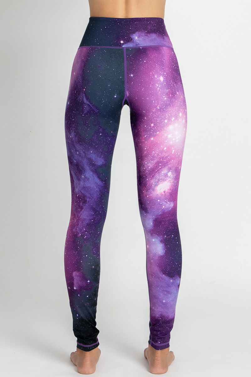 Royal Galaxy Full-Length Leggings by Chandra Yoga & Active Wear