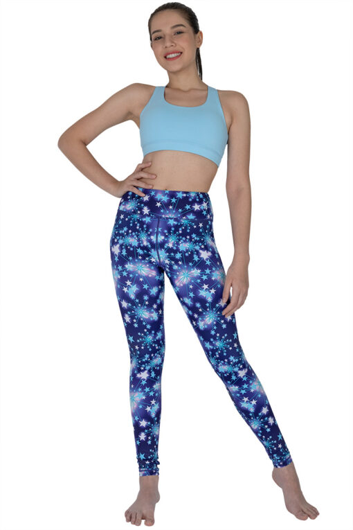 Starry Nights Full-Length Leggings and matching sports bra