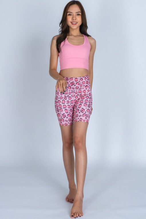 Citraka Fitness Shorts showing the front with matching top