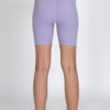 Back view of Pastel Purple Fitness Shorts