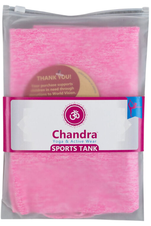 Lightweight Cover-Tank in Pink in the package